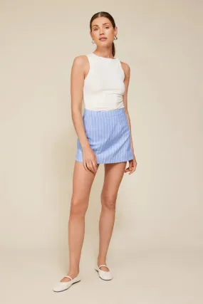 Mer Curve Mini Skirt