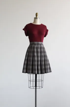 oxford mini skirt