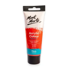 Acrylic Colour Paint Signature 75ml (2.5 US fl.oz) Tube - Vermilion