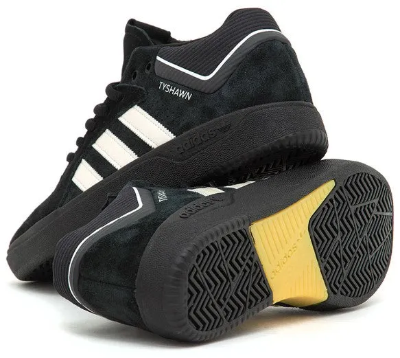 Adidas Tyshawn / Core Black / Zero Metallic / Spark