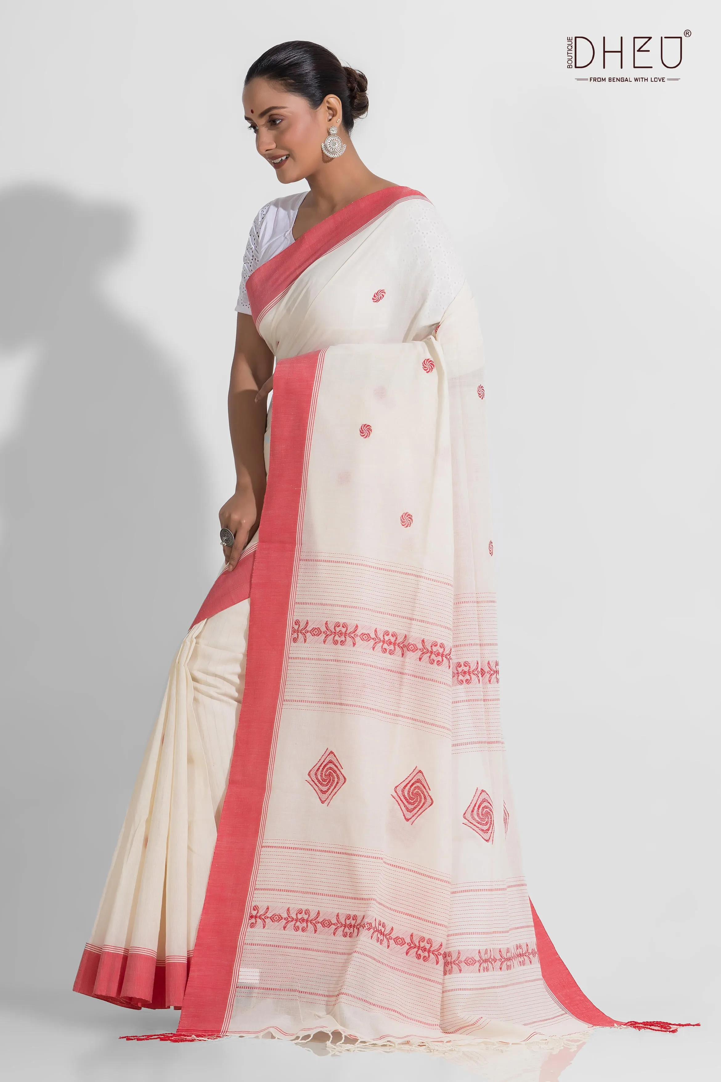 Aishani - Pure Khadi Cotton Saree