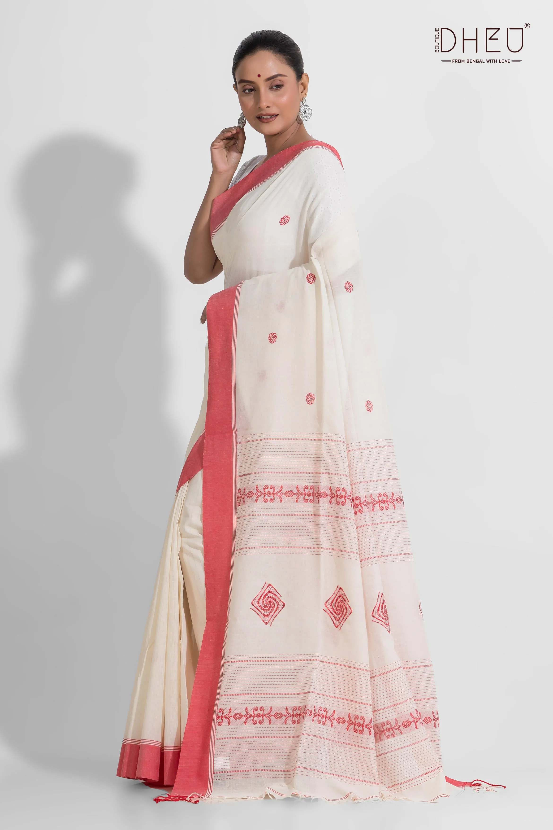 Aishani - Pure Khadi Cotton Saree