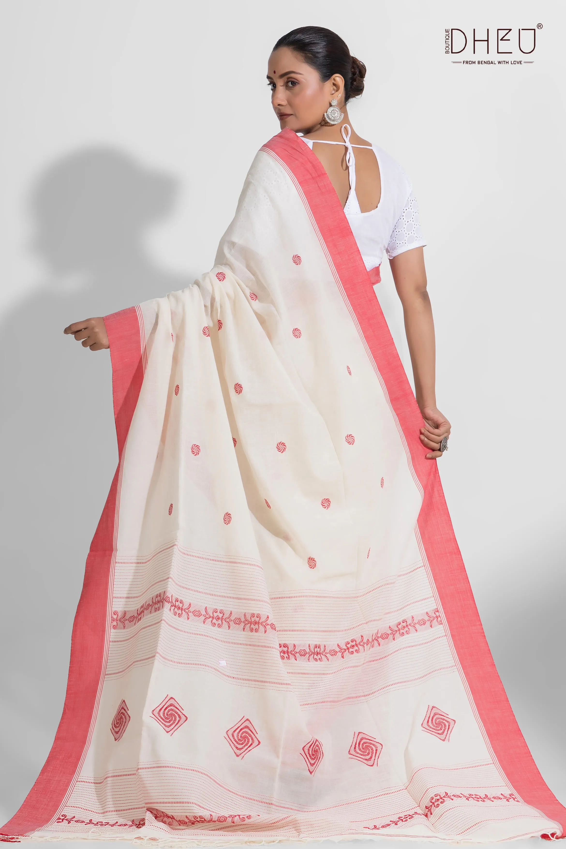 Aishani - Pure Khadi Cotton Saree