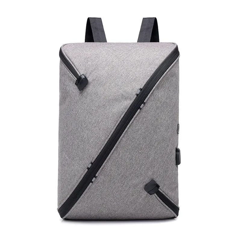 Anti Theft Laptop Backpack With USB Charging Port