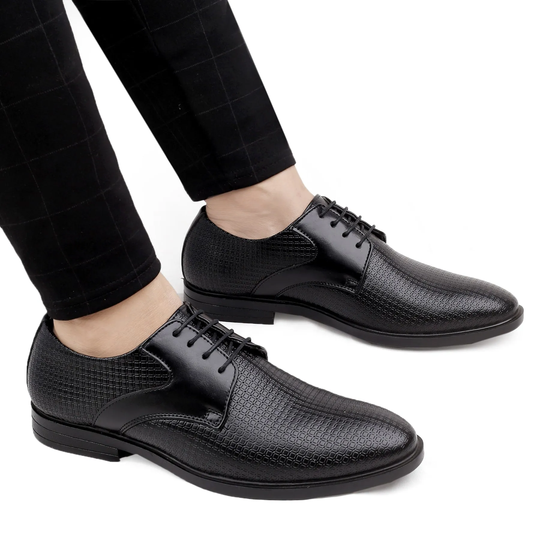 Bacca Bucci OSLO Formal Shoes with Superior Comfort | All Day Wear Office Or Party Lace-up Shoes