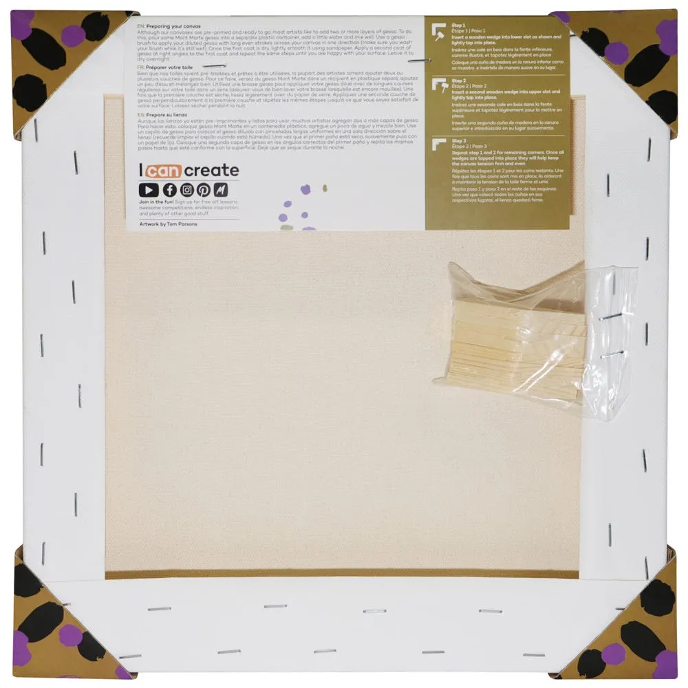 Double Thick Canvas Premium 30.5 x 30.5cm (12 x 12in)