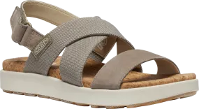 Elle Criss Cross Walking Sandal in Brindle/Birch