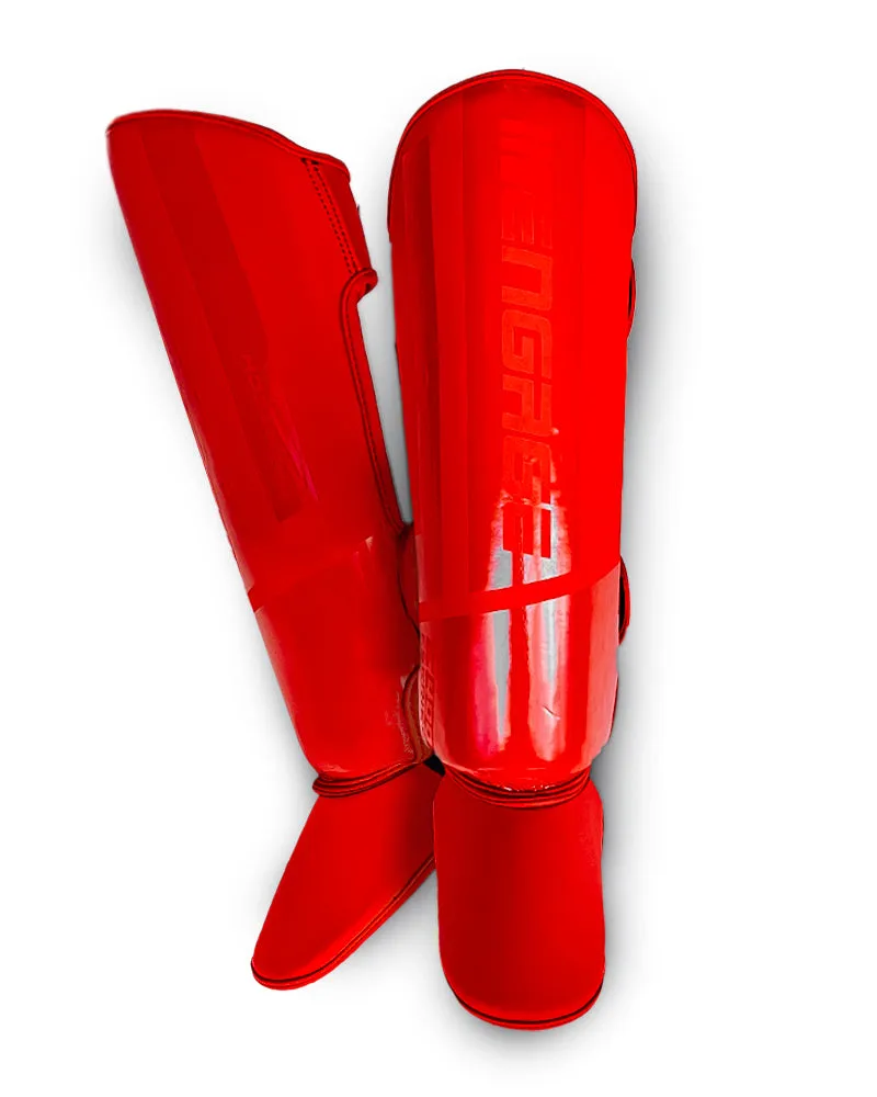 Engage E-Series Shin Guards (Classic Red)