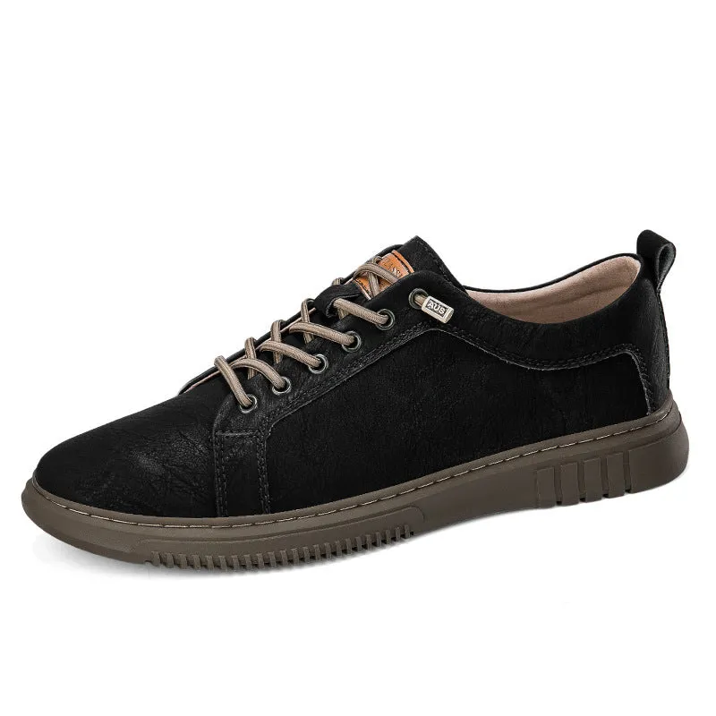 Flat Casual Shoes Springsummer Low-top Lace-up