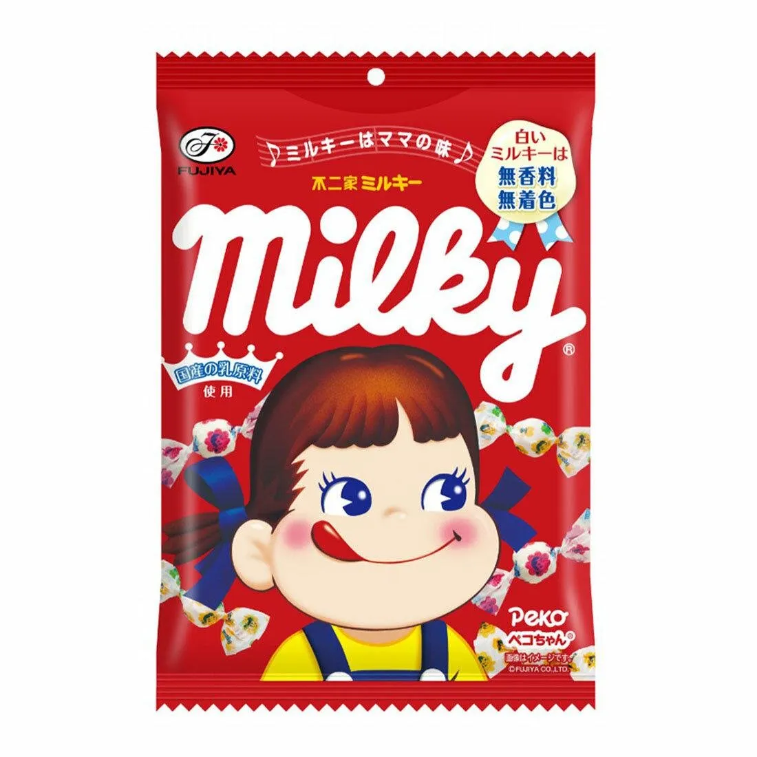 Fujiya Peko Chan Milky Candy Japanese Milk Candy (Pack of 6)