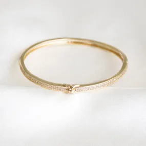 Golden Blaze Cuff Bangle