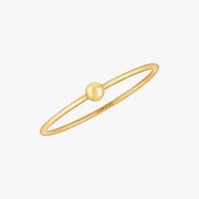 Golden Sole Ball Ring