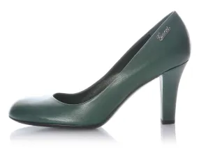 Gucci Green Quentin Pumps