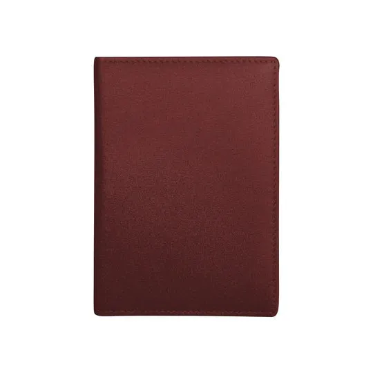 ILI New York RFID Leather Passport Cover / Vax Card Holder 6753RFB