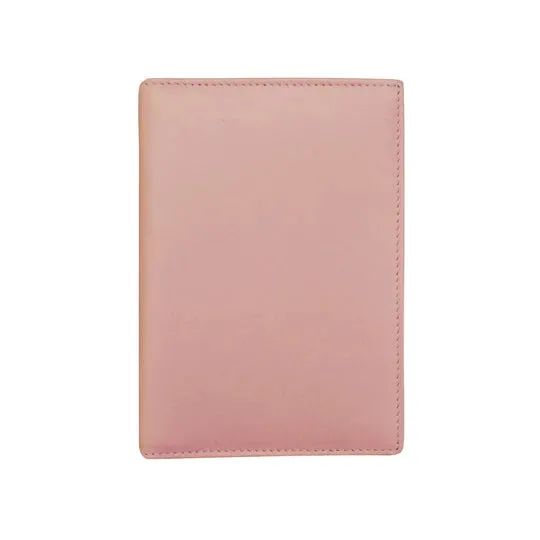 ILI New York RFID Leather Passport Cover / Vax Card Holder 6753RFB