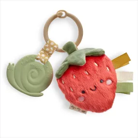 Itzy Ritzy Itzy Pal Plush   Teether - Strawberry