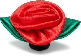 JIBBITZ RED ROSETTE