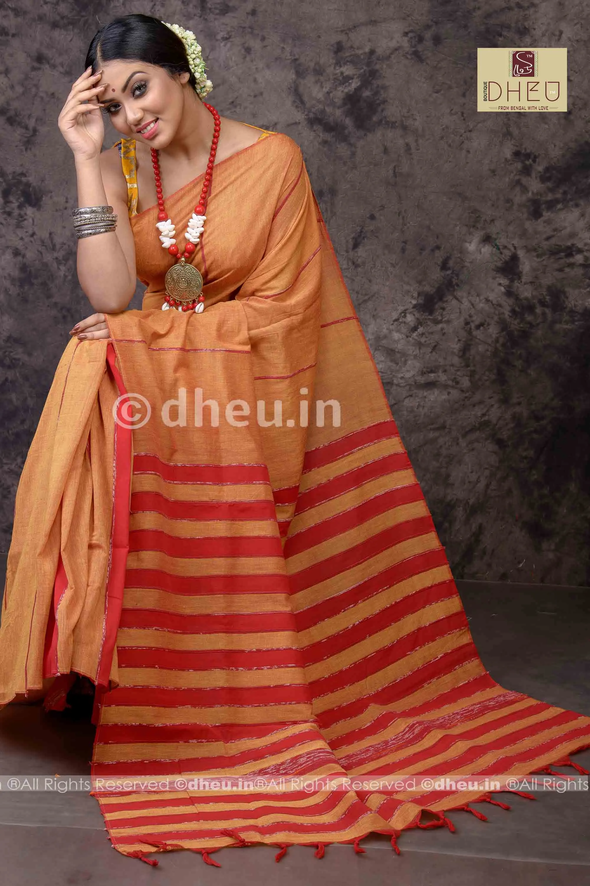 Khes – Handloom pure Cotton Saree