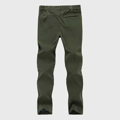 Mens Outdoors Waterproof SporT-pants Breathable Quick Drying Hiking Pants