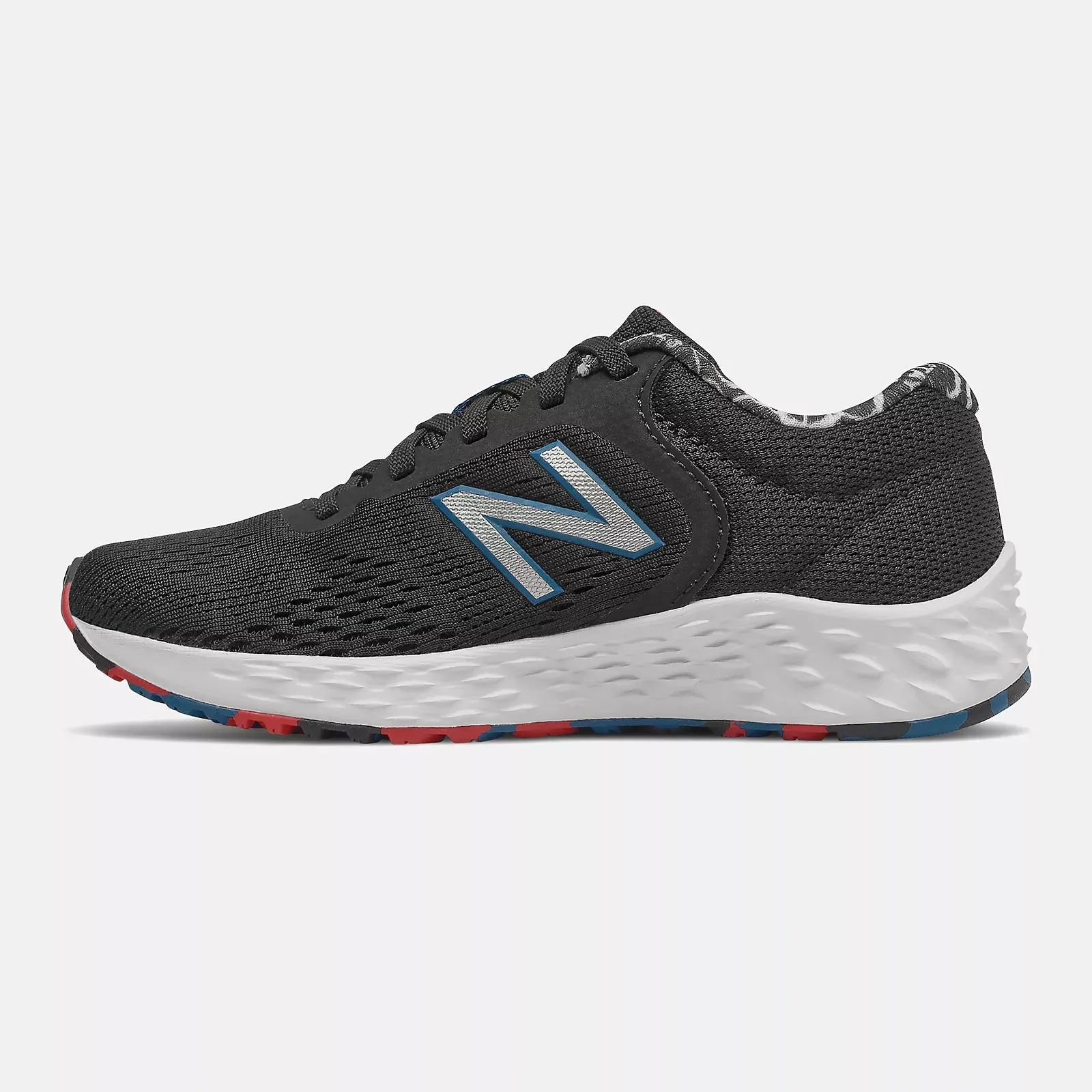 New Balance Kids Arishi v2 Lace Up Running Shoes Black / Blue