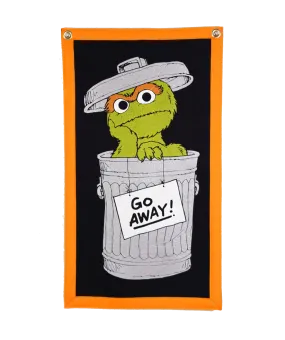 Oscar the Grouch Camp Flag - Oxford Pennant