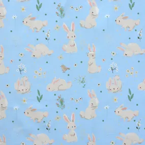 Walter Knabe Wellington Bunnies Machine Printed Fabric