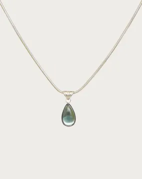 Waterdrop Necklace in Marine Blue